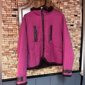 Kyra K Wendy Equestrian Sherpa lined jacket